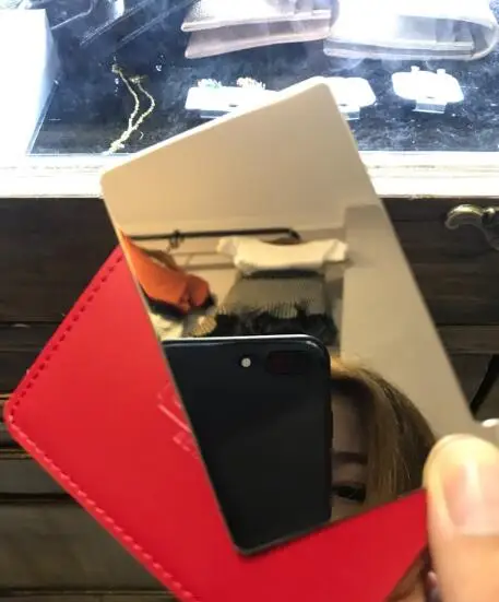 

300pcs Makeup Mirror Stainless steel Unbreakable Small Mirror