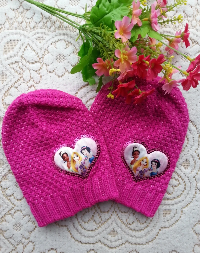 

1pcs baby Girls knitted hats kids outdoor spring autumn children's winter indoor warm hat little girl toddler hat gift