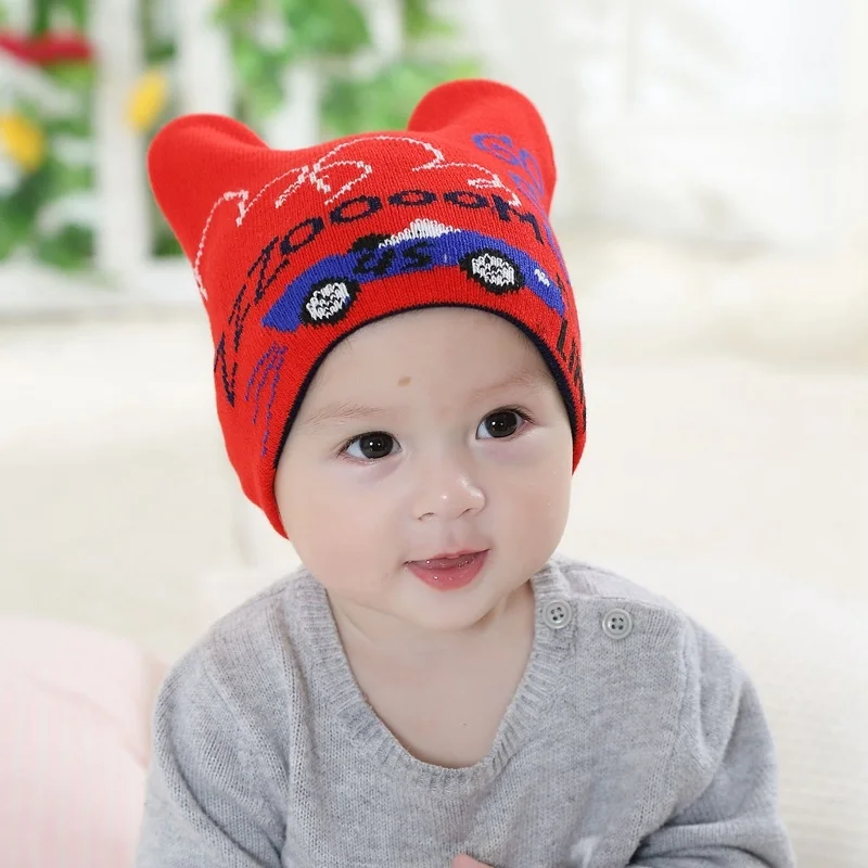 Bnaturalwell маленьких громоздкая шапочка малыша Hipster шапка Мальчики Cap девочек Пилот