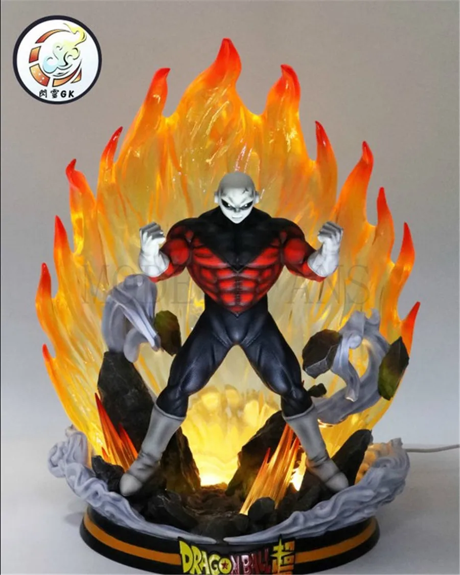 Модельные вентиляторы Dragon Ball SUPER Jiren GK Смола Рисунок Статуя содержит светодиодное освещение для коллекции
