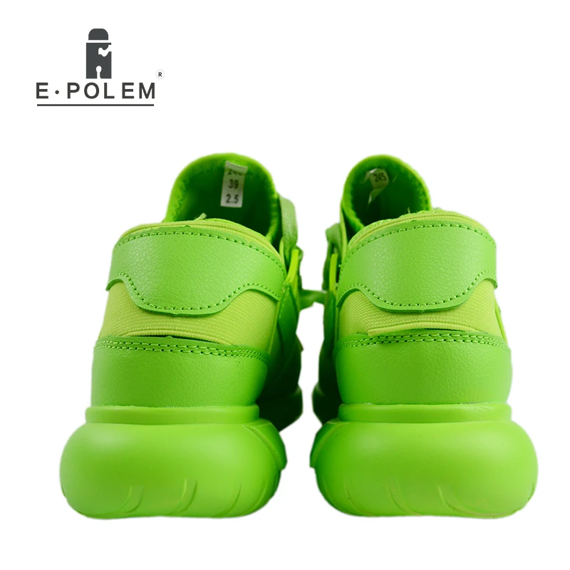 2017 летние мужские модные повседневные туфли брендовые на шнуровке зеленые