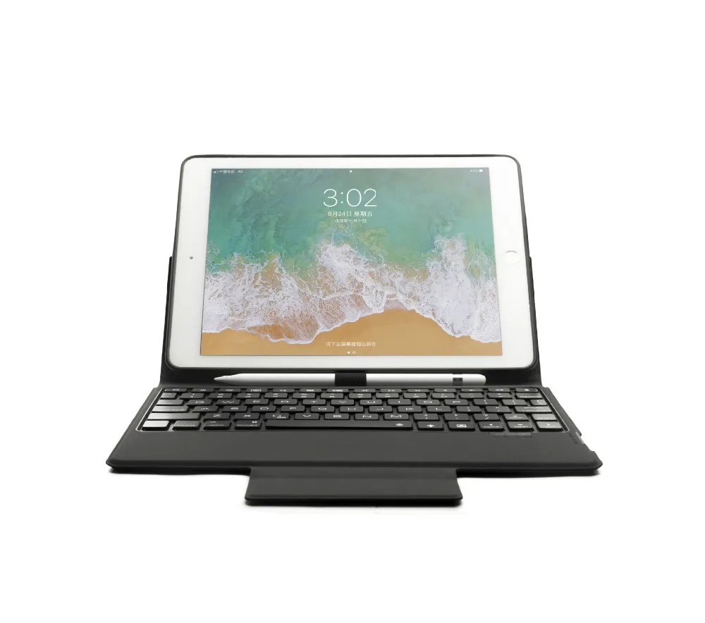 Новинка 2018 чехол с клавиатурой подсветкой для ipad 9 7 дюйма A1893 A1822 Bluetooth-клавиатура