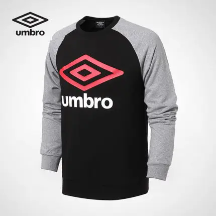 Umbro Мужская Новая Спортивная водолазка флисовая одежда для спорта куртки для бега без кепки одежда спортивные свитера UV183AP2419 - Цвет: UV183AP2419 999