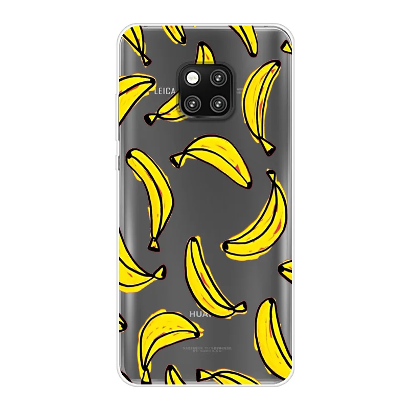Ultra Thin Silicone for Huawei Mate 20 Pro Lite Case TPU Cover Soft Fitted Half Wrapped Phone Cases Cat Dog Rabbit AnkinPro | Мобильные