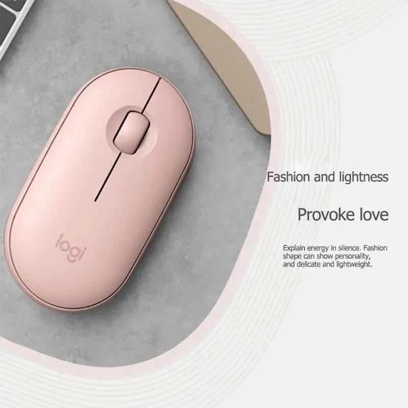 Мышь Logitech Pebble Беспроводная с поддержкой Bluetooth и 3 кнопками 1000 точек/дюйм|Мыши| |