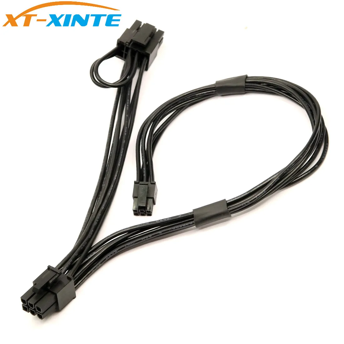 Mini 6Pin к PCI E + 8Pin (6 2) два порта Express кабель видеографическая карта Кабель питания