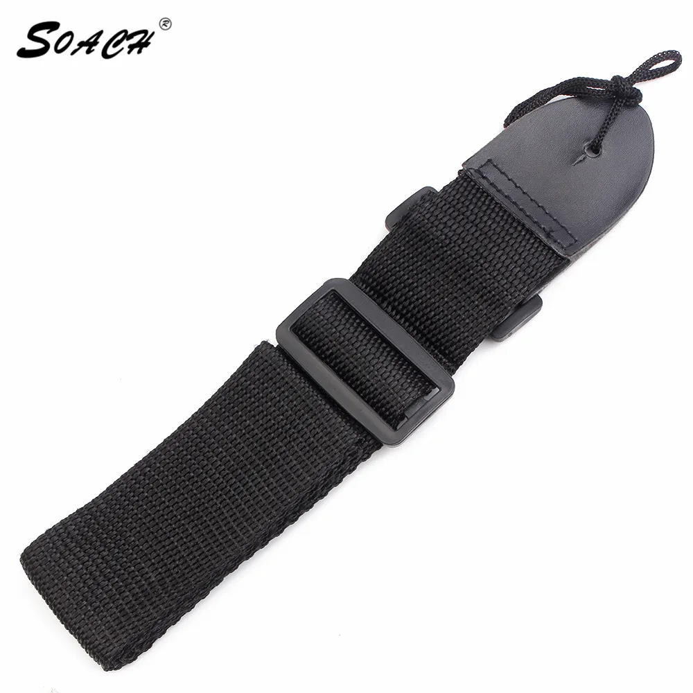 1 шт. ремешок для акустической бас гитары из искусственной кожи и нейлона|folk guitar