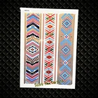 Новинка, хит, змеиная кожа, узор, вспышка, металлик, водонепроницаемая, Золотая тату, паста, женский боди-арт, рукав на плечо, тату, ювелирное изделие