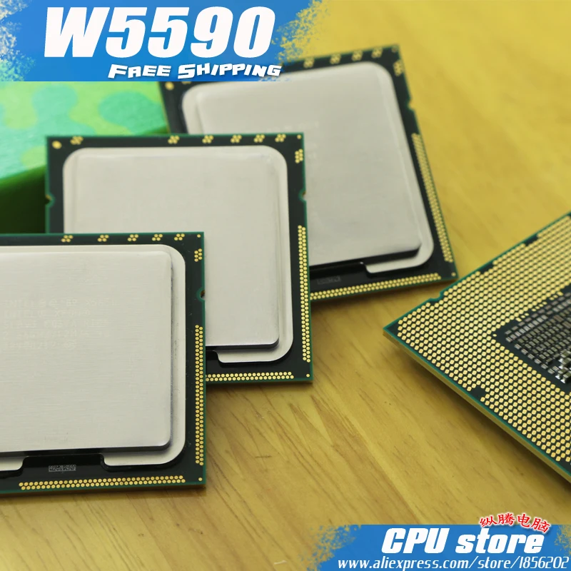 Процессор Intel Xeon W5590 cpu/3 33 ГГц/LGA1366/8 Мб/L3 130 Вт кэш/четырехъядерный/серверный cpu