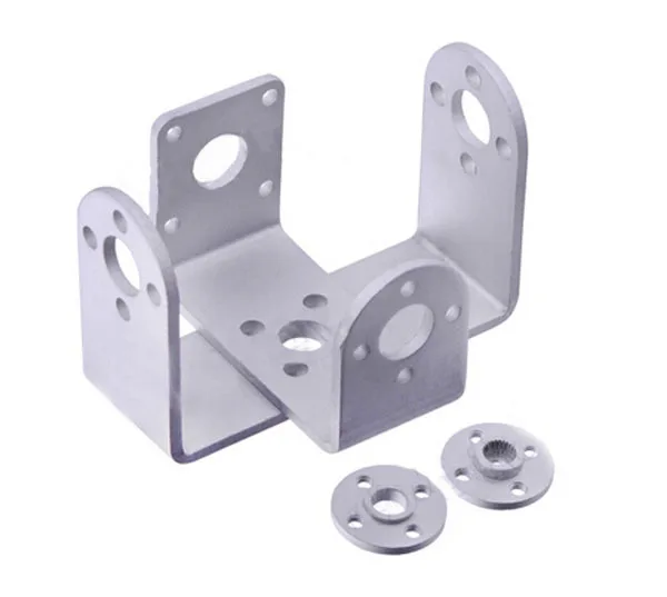 Робот RC серво запасные части 2 держателей Металл U + Круглый кронштейны|spare parts|servo