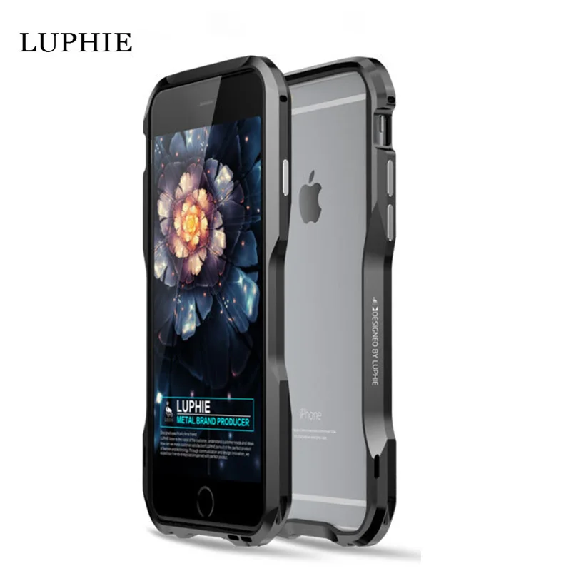 Оригинальный металлический чехол для iPhone 6 роскошный брендовый 3D Жесткий