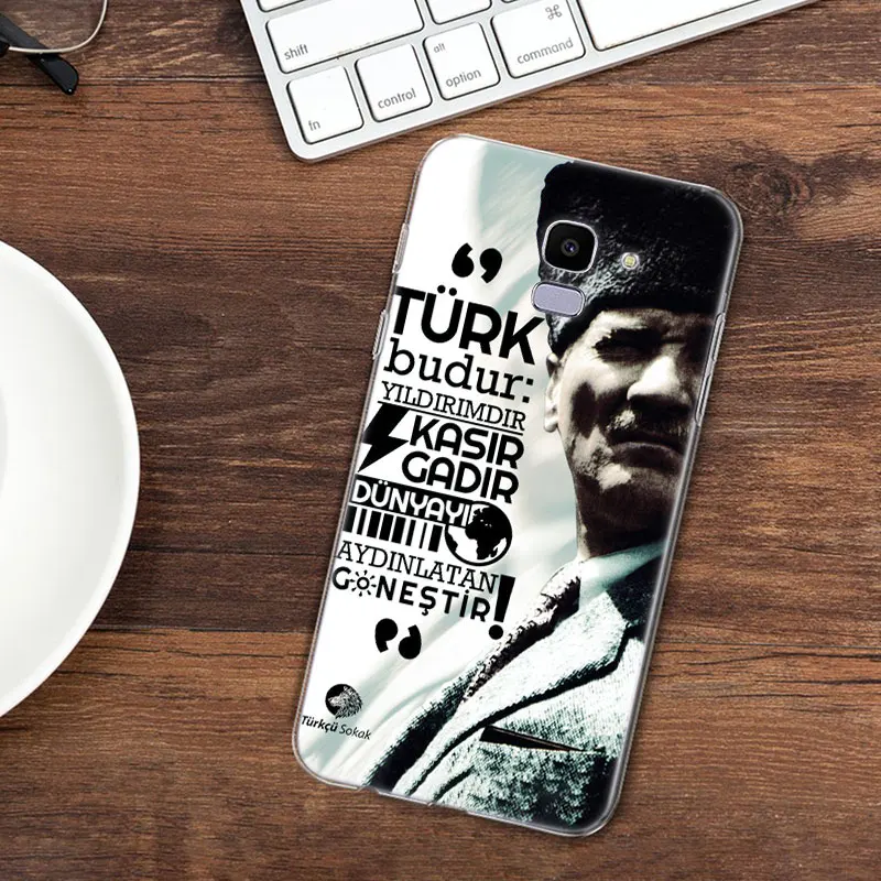 Силиконовый чехол Fenerbahce Mustafa Kemal Ataturk для Samsung Galaxy J8 J6 J4 2018 J2 Core J5 J7 Prime J3 2016 2017 EU Plus |