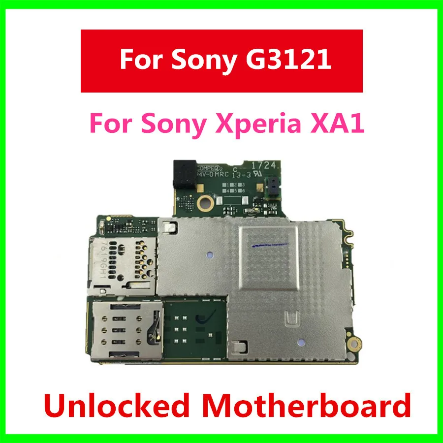 Материнская плата для Sony Xperia XA1 G3121 Логическая с системой Android разблокированная