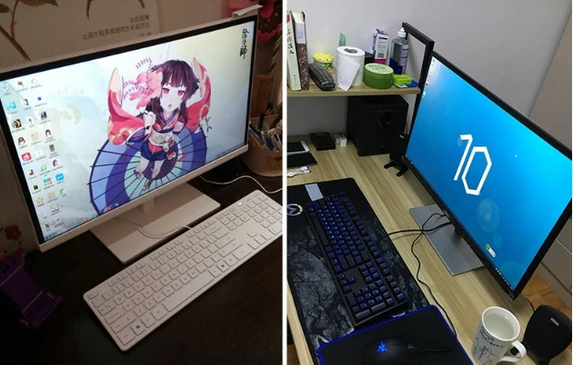 Игровой Компьютер i7 7700k 8/16 ГБ ОЗУ 120 ГБ/1T GX1080 21 5/23 6/27 дюймов | Компьютеры и офис