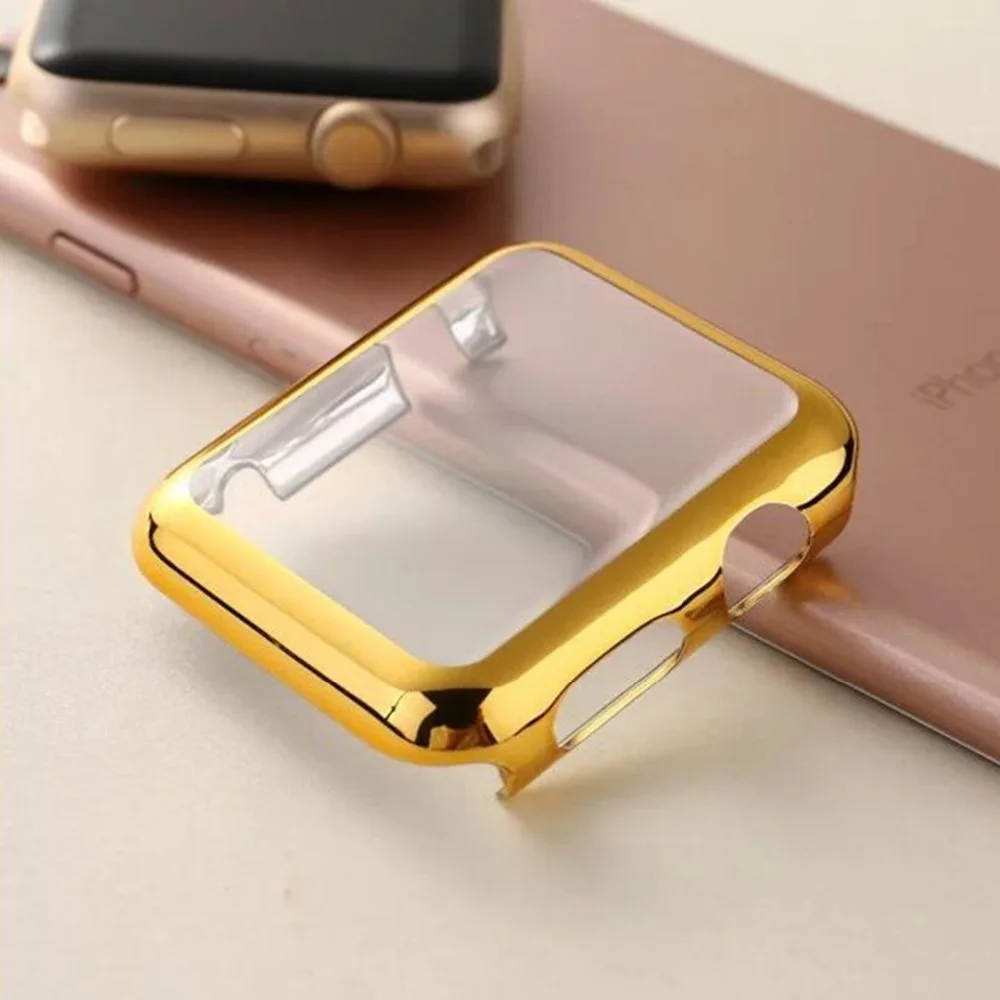 EIMO защитная рамка для ПК чехол Apple Watch корпус 42 мм 38 версия красочный с покрытием в