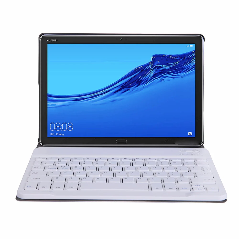 Bluetooth клавиатура чехол для Huawei Mediapad M5 Lite 10 1 BAH2-W09 BAH2-L09 планшет