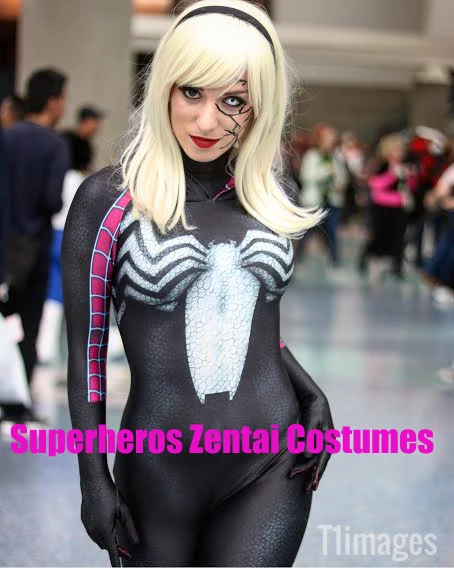 3D Print Gwenom Cosplay Costume Woman Spider-man Costumes Venom Symbiote Gwen Stacy Spider Suit Spider-Woman Bodysuit | Тематическая