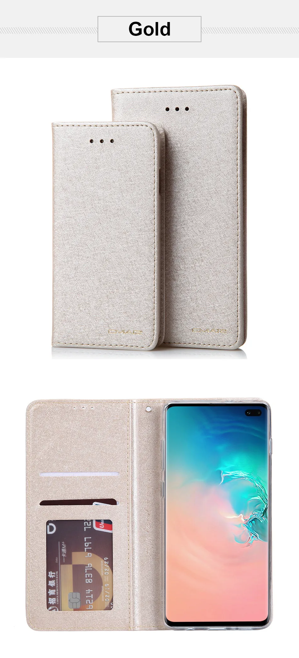 S10 S9 плюс S10e чехол для samsung S10 S9 S8 плюс S7 Edge чехол на samsung Galaxy Note 9 8 Чехол кожаный флип Роскошный кошелек Чехол S9