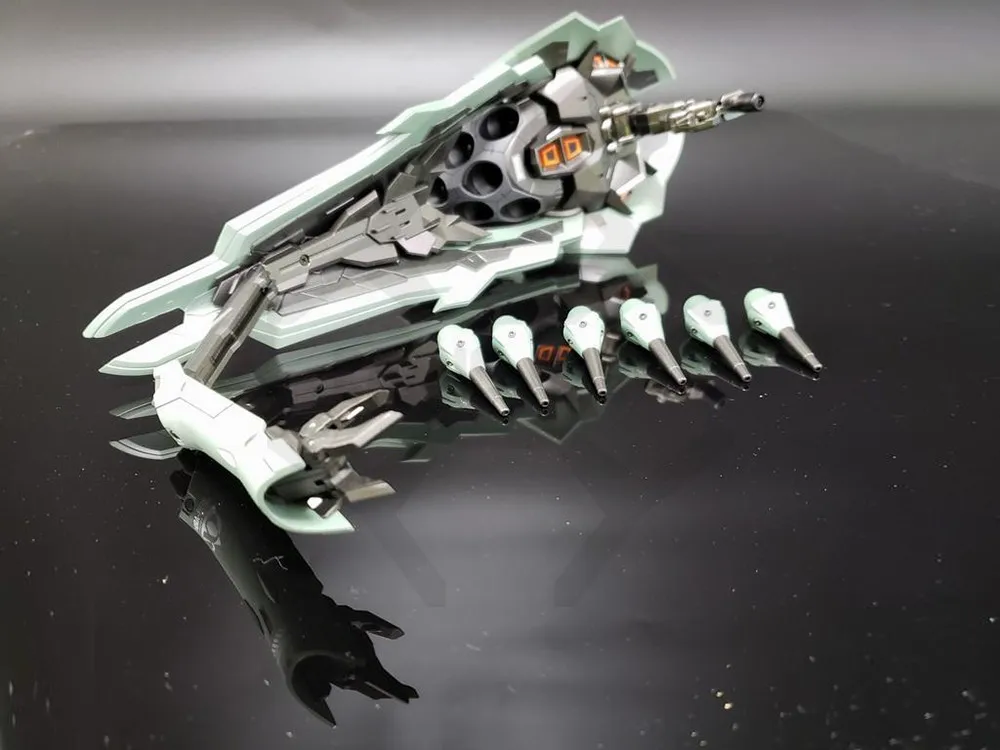 Стальная фигурка комиксного клуба MB metalbuild 1/100 из сплава кшатрия аниме Единорог