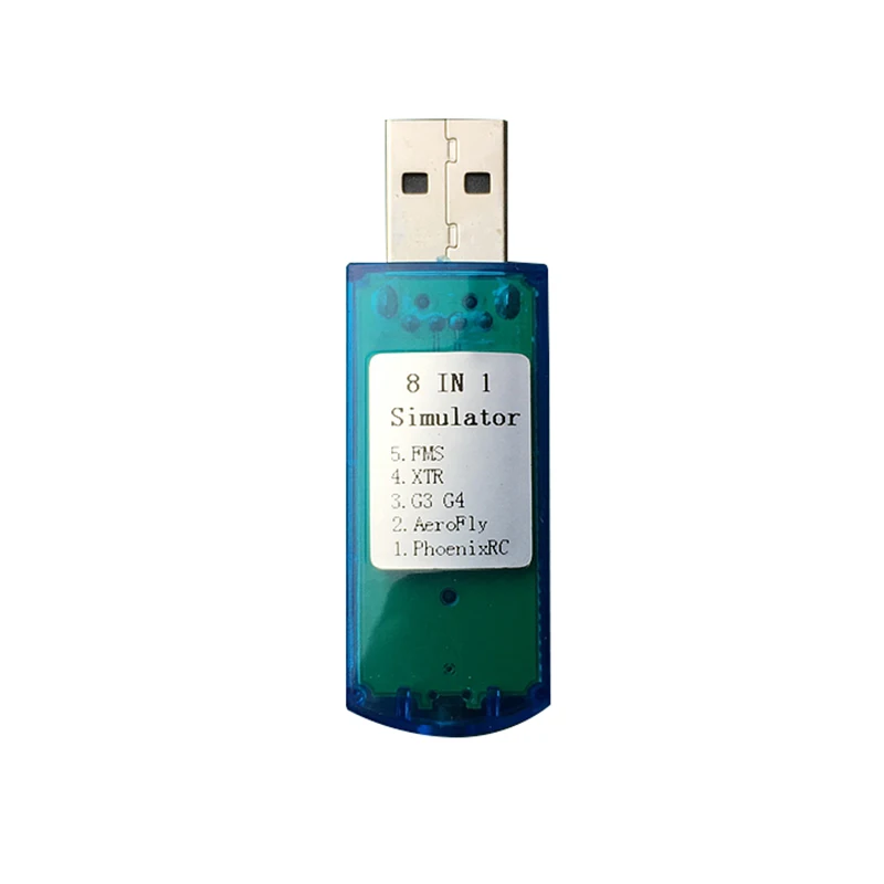 Горячая продажа 8 в 1 Феникс 5 0 Полетный USB симулятор на радиоуправлении кабель для