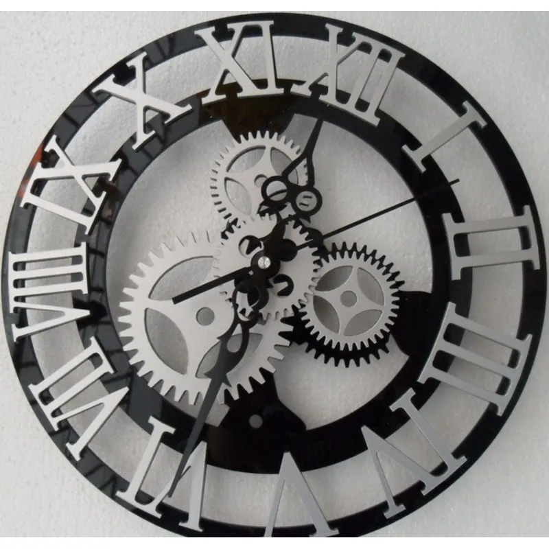 3D настенные часы винтажные цифровые для дома|watch home|3d wall clockwall clock |