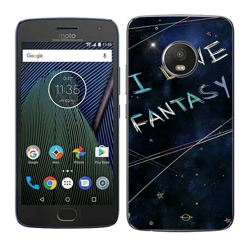 Модный чехол для телефона Motorola Moto G5 Plus с рисунком X4 XT1684 XT1685 чехол-накладка X 2017 |