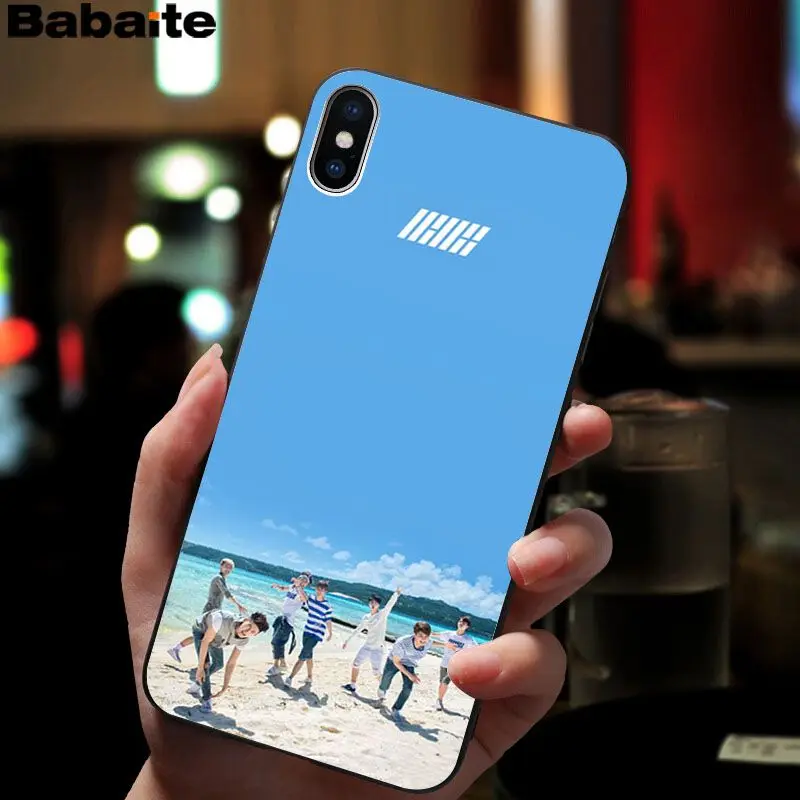 Babaite Ikon KPOP Бобби Б. Мягкий силиконовый чехол из ТПУ для телефона чехол для iPhone 8 7 6 6S Plus 5 5S SE XR X XS MAX Coque Shell