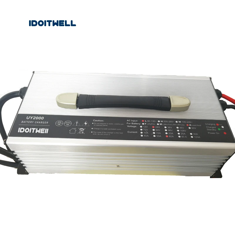 Настроенная 2000W серия 84V 18A 120V 10A 288V 5A 360V 4.5A 420V 4A зарядное устройство для
