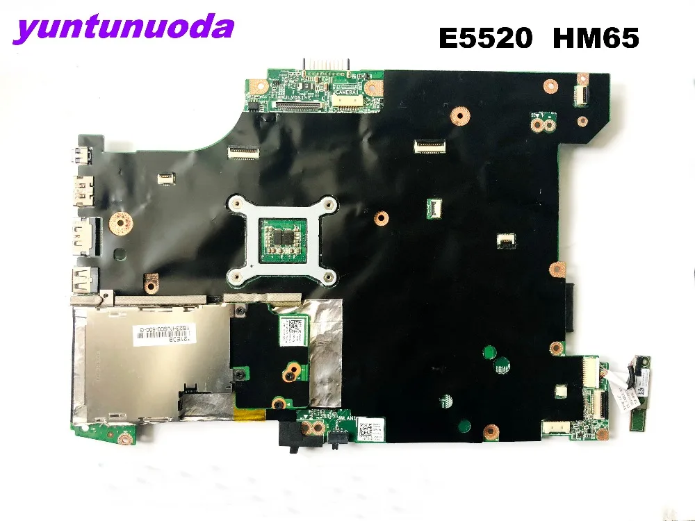 Оригинальная материнская плата для ноутбука DELL E5520 CN 0JD7TC протестирована