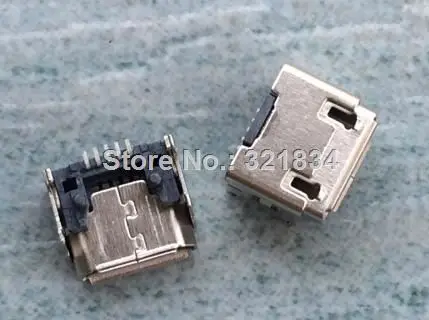 10 шт. разъем для зарядки Micro USB 5 контактов тип B|connector usb|connector chargeconnector pin |