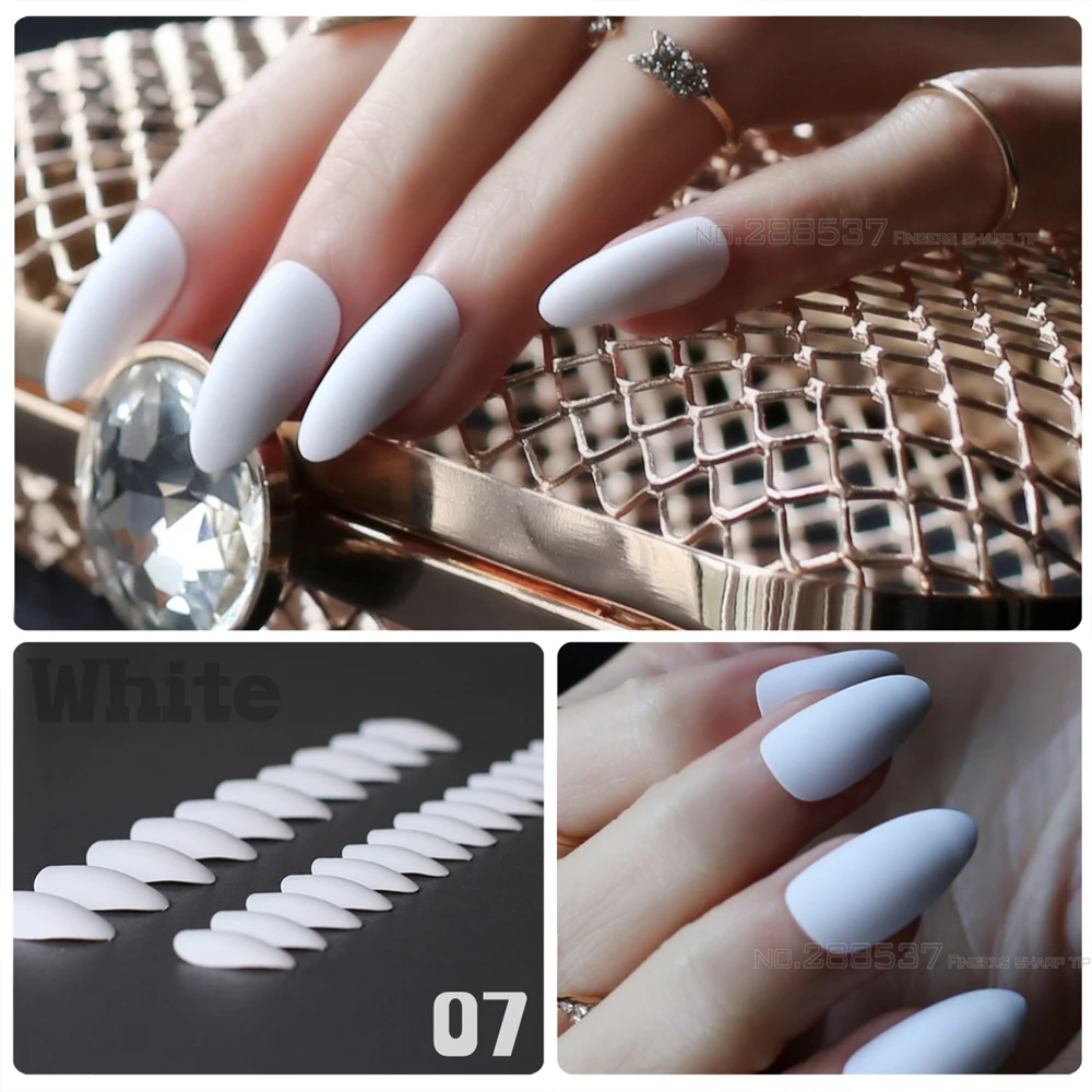 24 шт. искусственные ногти для наращивания ногтей|design false nails|false nailsfashion nails |