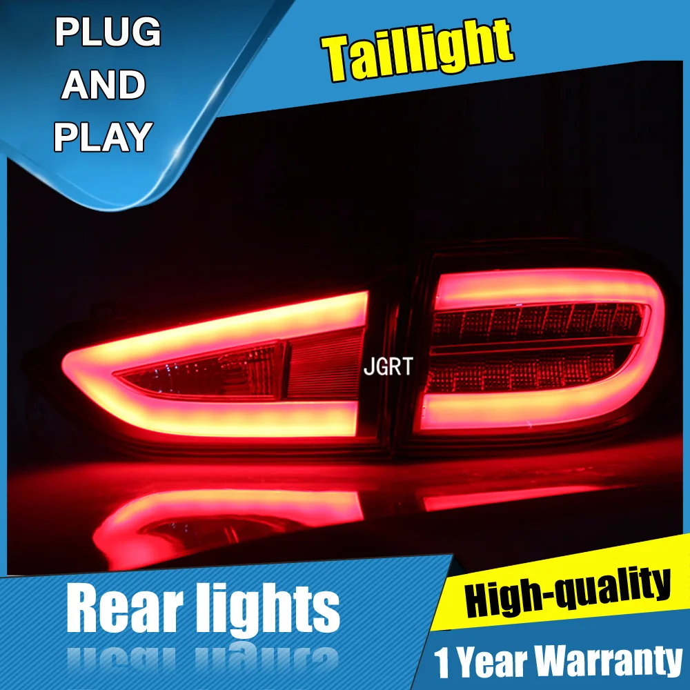 

4PCS Car Styling for MAZDA 6 Taillghts 2014-2015 for 6 LED Tail Lamp+Turn Signal+Brake+Reverse LED light
