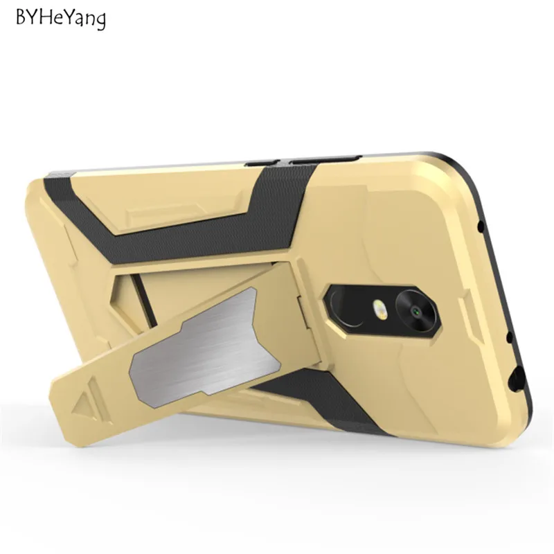 BYHeYang for Xiaomi Redmi 5 Plus Case Cover Car Magnetic Phone Holder Anti-knock Armor |