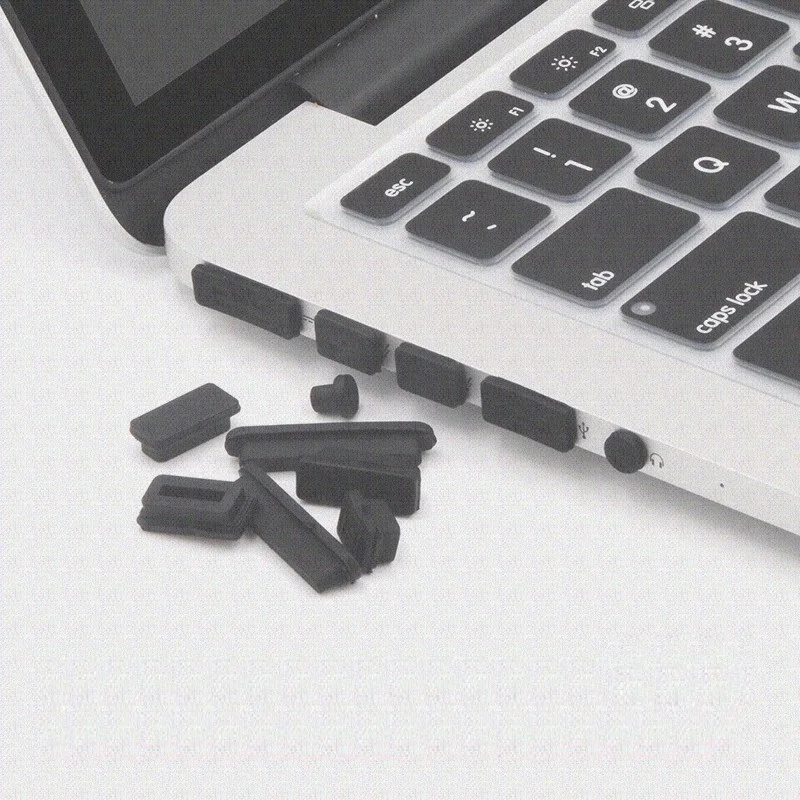 Новый силиконовый чехол для Macbook Pro 13 15 2017 2018 пылезащитный заглушка защиты от пыли