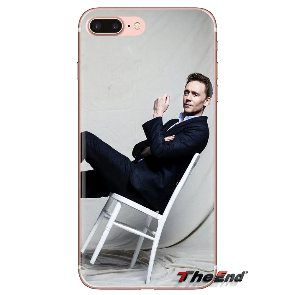 For Samsung Galaxy S3 S4 S5 Mini S6 S7 Edge S8 S9 S10 Plus Note 3 4 5 8 9 Transparent Soft Shell Covers Tom Hiddleston |