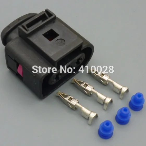 Штепсельная вилка 3 PIN для VW AUDI 1J0 973 723 5 комплектов|pin audi|vw plugs1j0 |
