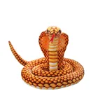 Реалистичная мягкая игрушка-Кобра, 1 шт., 200 см