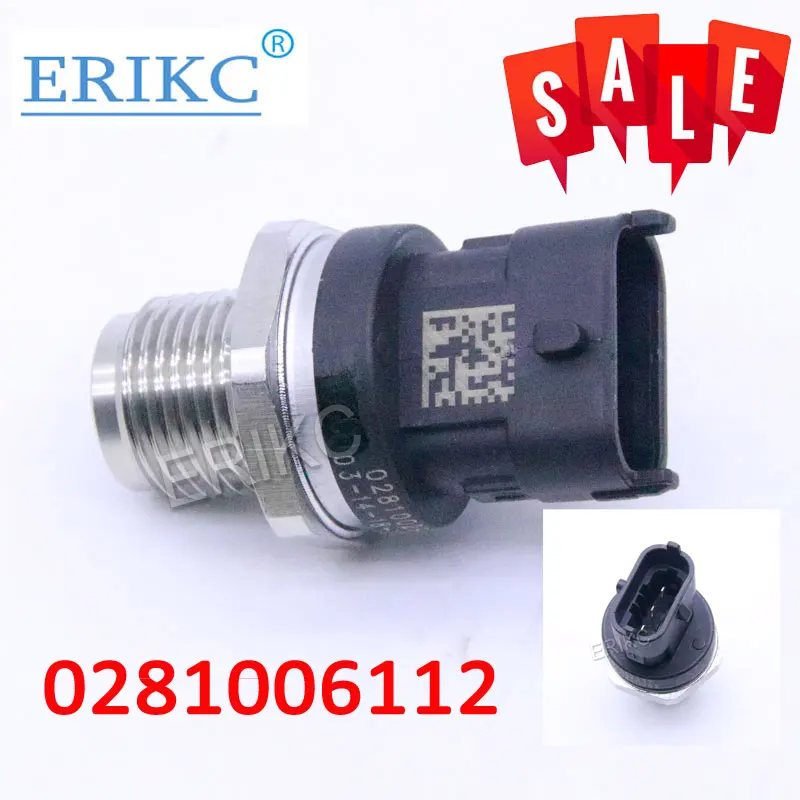 ERIKC Новый 1800 бар топливный рельс датчик высокого давления впрыск общей рельсы