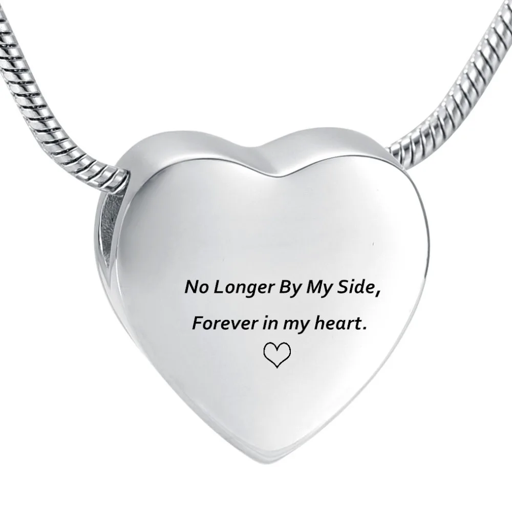 IJD9952 A piece of my heart is in heaven резная подвеска Женское Ожерелье для украшения женской