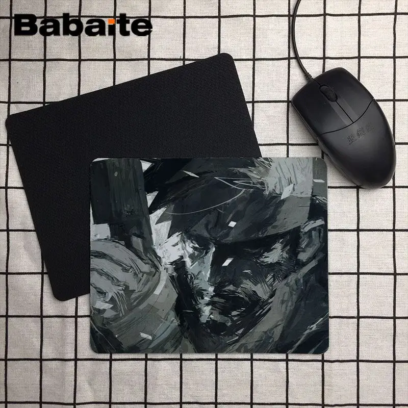 Babaite 2018 New Metal Gear Solid Large Mouse pad PC Computer mat Size for 180*220*2mm and 250*290*2mm Mousepad | Компьютеры и офис
