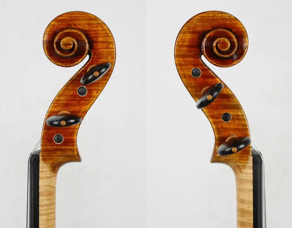 Мастер скрипки! Antonio Stradivari 1704 копия! Сильный и диптон!! мост Обер! Доминант 135B струны
