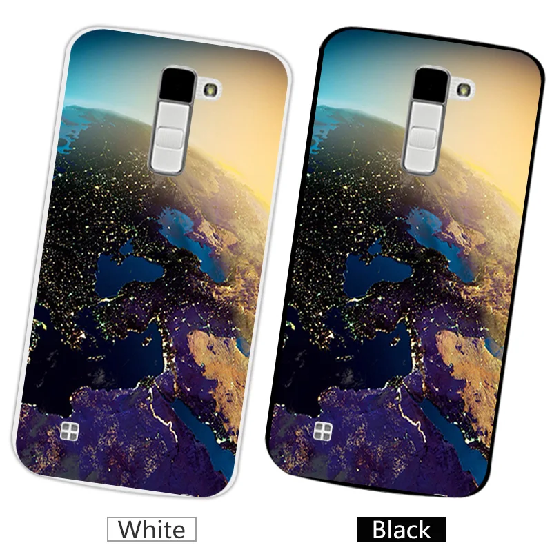 Phone Shell For LG K10 LTE F670 Cases Clear Luxury Soft TPU Coque K420N K430 Silicone Anti Knock Full Protective Cover | Мобильные