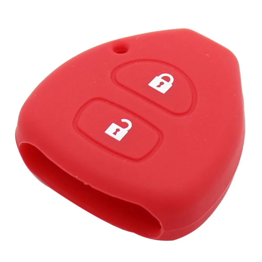 1 шт. Бесплатная доставка силиконовая куртка защитный чехол для ключа TOYOTA Yaris Corolla