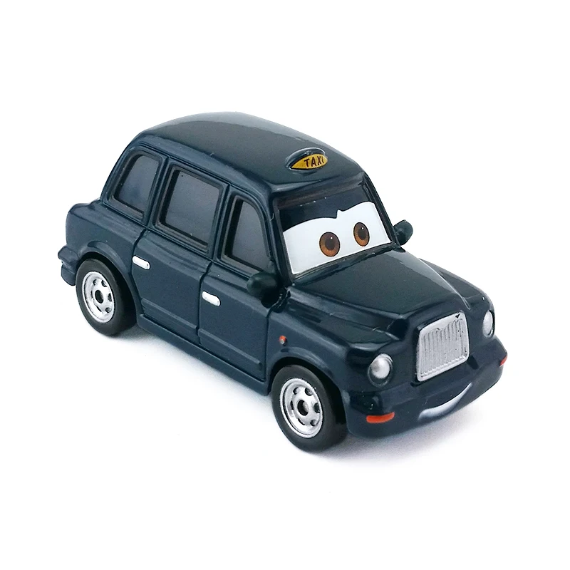 Disney Pixar Cars Chauncy Fares Лондонское такси 1:55 литая металлическая Игрушечная машина из сплава модель свободный подарок для мальчика
