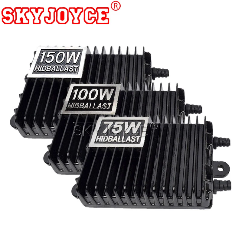 SKYJOYCE 12 в 75 Вт 100 Вт 150 Вт AC Цифровые Электронные балластные блоки для ксеноновых фар лампы H1 H3 H7 H11 9005 9006 ксеноновые лампы