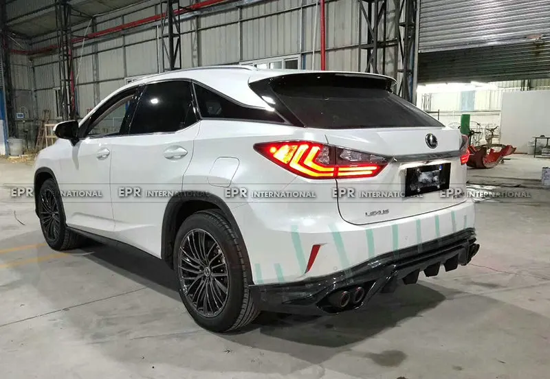 Автомобильный Стайлинг для Lexus RX200T углеродное волокно TR Стиль задняя губка