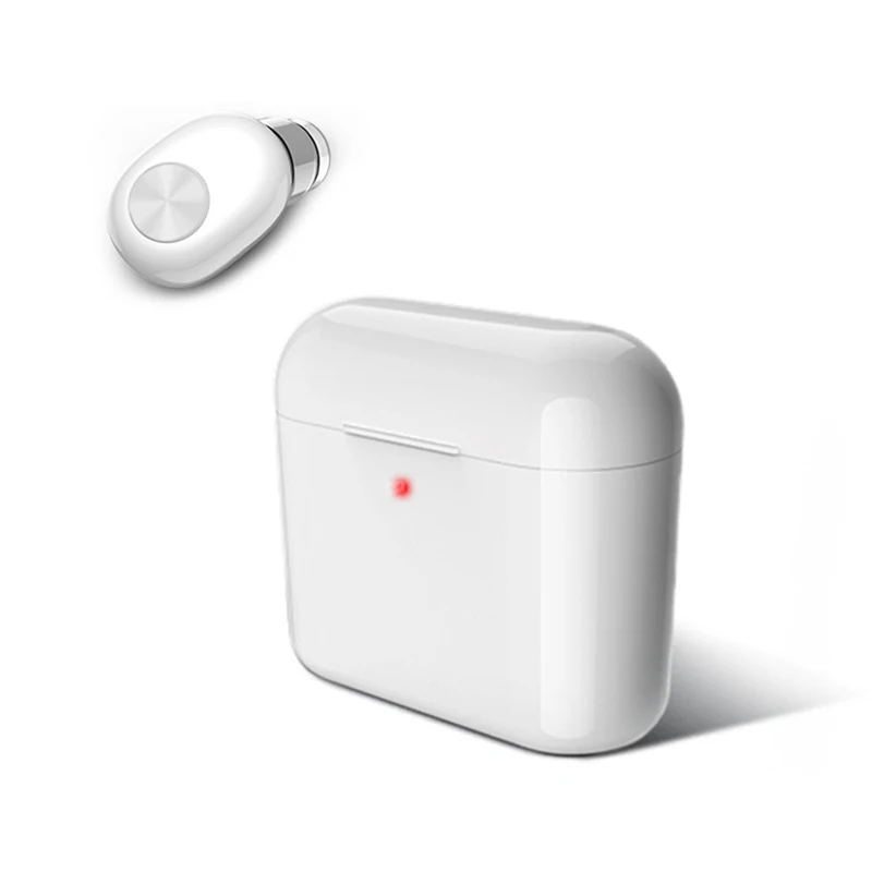 TWS Беспроводная bluetooth-гарнитура Мини-вакуумные стереонаушники с зарядным