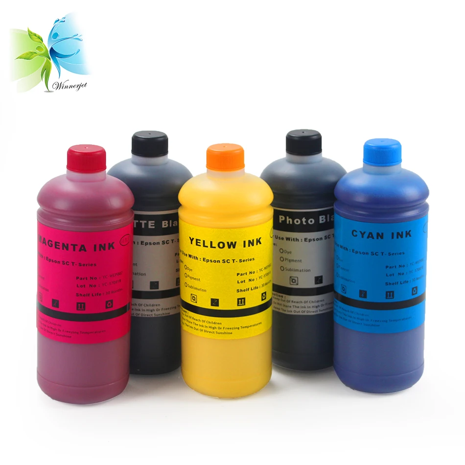 WINNERJET пигментные чернила совместимы для принтера Epson Surecolor T3000 T5000 T7000 | Компьютеры