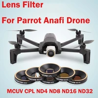 parrot anafi drone camera filter mcuv cpl nd4 nd8 nd16 nd32 camera lens filter for parrot anafi drone accessories