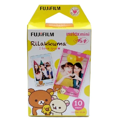 100% оригинал 10 шт. Fujifilm Fuji Instax Mini мгновенная цветная пленка для 7 7s 8 20 25 50s 50i SP1 DW 90